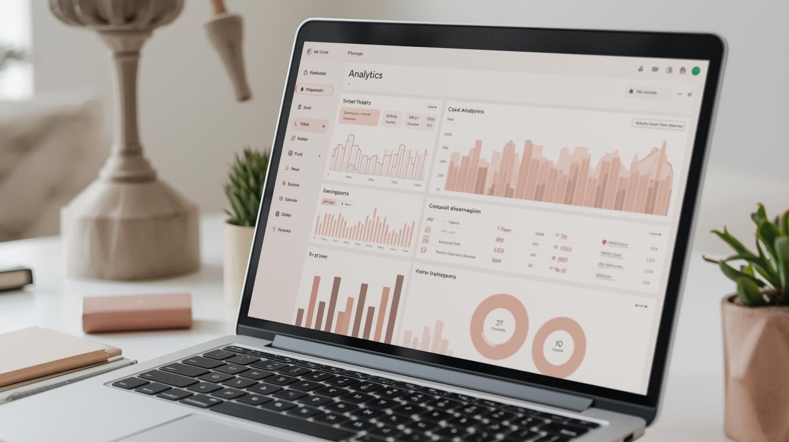 Marketing analytics performance dashboard
